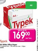 Typek A4 White Office Paper-Per Box