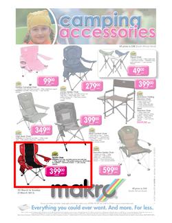 Makro : Camping Accessories (25 Mar - 31 Mar 2013), page 1