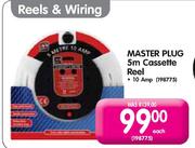 Master Plug 5m Cassette Reel-Each