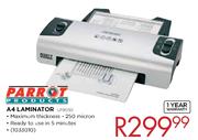 Parrot Products A4 Laminator(LF9050)