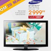 Samsung LED HD TV-32"