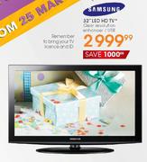 Samsung 32" LED HD TV