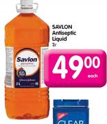 Savlon Antiseptic Liquid-2ltr Each