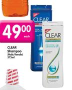 Clear Shampoo(Male/Female)-375ml Each