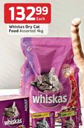 Whiskas Dry Cat Food-4kg Each