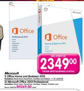 Microsoft Office Home And Business 2013-Each