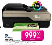 HP 4-in-1 Colour Inkjet Printer-Each.