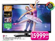 LG 55"(140cm) 3D Full HD Slim LED TV(55LM5800)