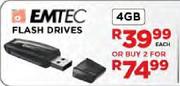 Emtec Flash Drives-4GB Each