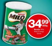 Nestle Milo 500g Malt Energy Drink
