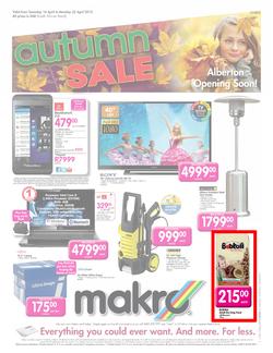 Makro : Autumn Sale (16 Apr - 22 Apr 2013), page 1