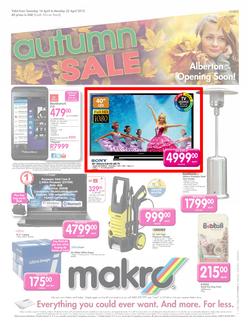 Makro : Autumn Sale (16 Apr - 22 Apr 2013), page 1