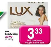 Lux Beauty Soap-12x100gm