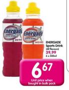 Energade Sports Drink(All Flavours)-500Ml