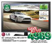 LG 42"(107cm) Full HD LCD TV(42CS460)