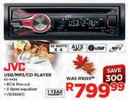 JVC USB/MP3/CD Player