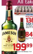 Jameson Irish Whisky-750ml Each