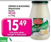 Crosse & Blackwell Mayonnaise-750g