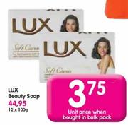 Lux Beauty Soap-100g each