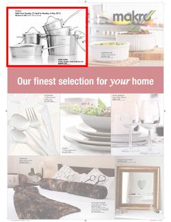 Makro : Our finest selection for your home (23 Apr - 6 May 2013), page 1