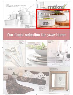 Makro : Our finest selection for your home (23 Apr - 6 May 2013), page 1