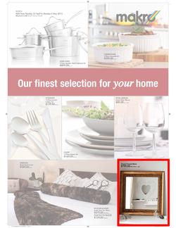 Makro : Our finest selection for your home (23 Apr - 6 May 2013), page 1