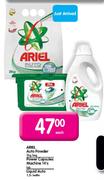 Ariel Auto Powder 2Kg Bag/,Power Capsules Machine Tub 14's /Liquid Auto 1.5L Bottle-Each