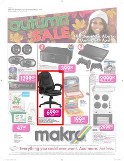 Makro : Autumn Sale (23 Apr - 29 Apr 2013), page 1