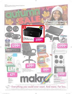 Makro : Autumn Sale (23 Apr - 29 Apr 2013), page 1