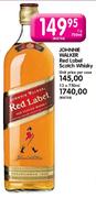 Johnnie Walker Red Label Scotch Whisky-12 x 750ml