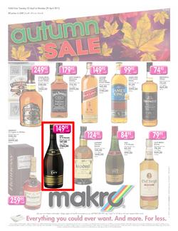 Makro : Liquor (23 Apr - 29 Apr 2013), page 1
