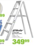 Gravity 5 Step Light Duty Step Ladder-HSLS