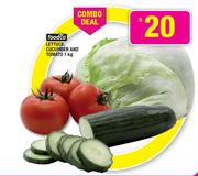 Foodco Lettuce, Cucumber And Tomato-1kg