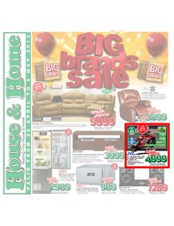 House & Home : Big Brands Sale (28 Apr - 5 May 2013), page 1