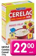 Nestle Cerelac Cereal-250g Each