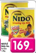 NestleNido No.1+/3+-1.8kg Each