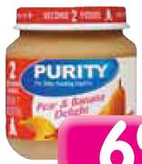 Purity 2nd Foods-6x125ml