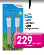 Nature Worx Solar Garden Light-Per 2 Pack