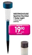 Westinghouse Spatan Number 1 Solar Light-55mm Head Each
