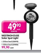 Westinghouse Solar Spot Light-340mm Head Each