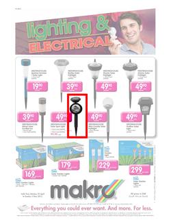 Makro : Lighting & electrical (29 Apr - 5 May 2013), page 1