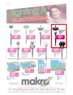 Makro : Lighting & electrical (29 Apr - 5 May 2013), page 1