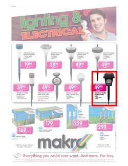 Makro : Lighting & electrical (29 Apr - 5 May 2013), page 1