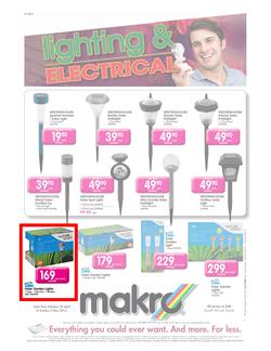 Makro : Lighting & electrical (29 Apr - 5 May 2013), page 1