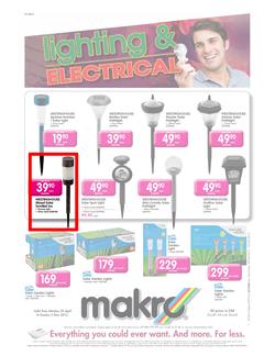 Makro : Lighting & electrical (29 Apr - 5 May 2013), page 1