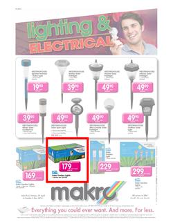 Makro : Lighting & electrical (29 Apr - 5 May 2013), page 1