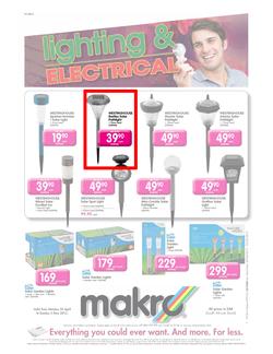 Makro : Lighting & electrical (29 Apr - 5 May 2013), page 1