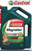 Castrol Magnatec 5W40 5Ltr Motor Oil-Each