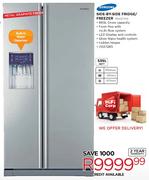 Samsung Side-By-Side Fridge/Freezer-539Ltr(RSA1DTMG)