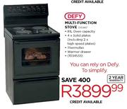 Defy Multi-Function Stove(DSS497)